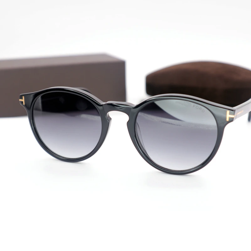 

Fashion luxury brand Tom TF0591 polarized sunglasses men sun glasses for women Driving square sunglasses With Original Case