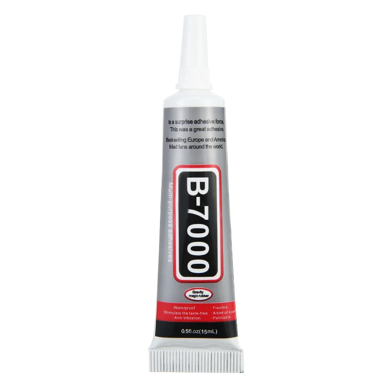 b7000 152550110ml clear glue jewelry nail cell phone repair stick glue tube super strong glue diy adhesive tool free global shipping