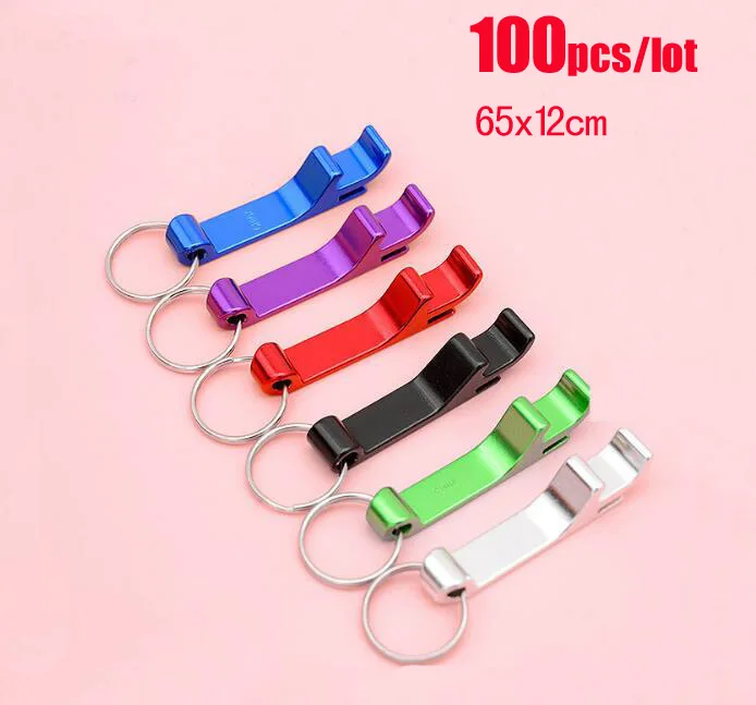 

100 шт./лот портативная открывалка для пивных бутылок, брелок, открывашка для пивных бутылок, Свадебная вечеринка, подарки, деловые подарки