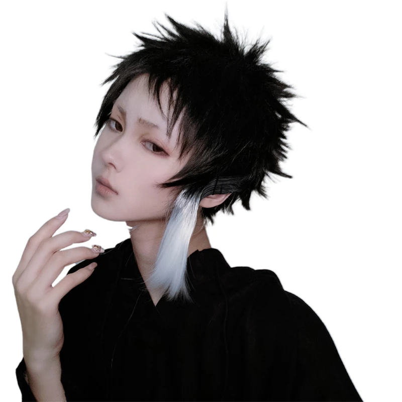 Аниме Bungou бродячие собаки Ryunosuke Akutagawa парик синтетические волосы косплей