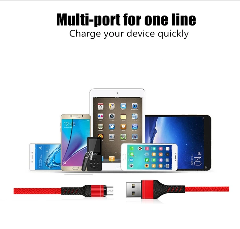 Тип Мода 3а зарядное устройство данных USB быстрая зарядка быстрая Синхронизация данных для тип-c IOS iPhone Android микро USB смартфон провод шнур