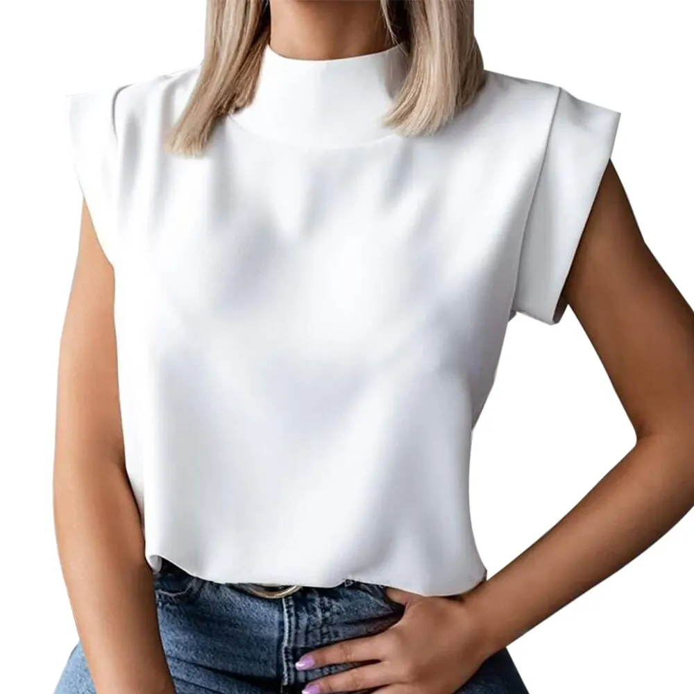 

Women Lips Printed T Shirt Ladies Casual Stand Neck Tee Tops Short Sleeve Streetwear Summer Floral Plus Size Pullover T-shirts