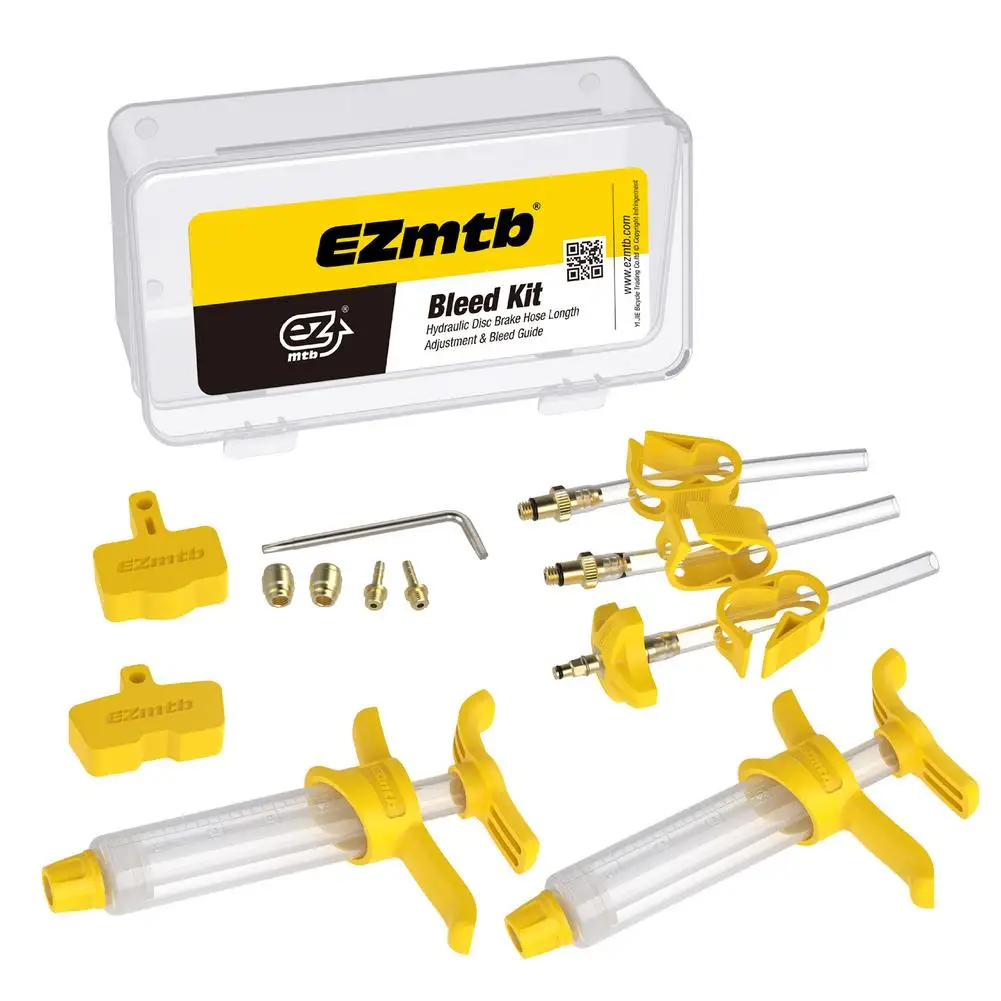 

Ezmtb Bleed Kit Hydraulic Dics Brake Advanced Version For Shimano&Magura&hope&tektro&sram&avid&formula&hayes Bicycle Brake