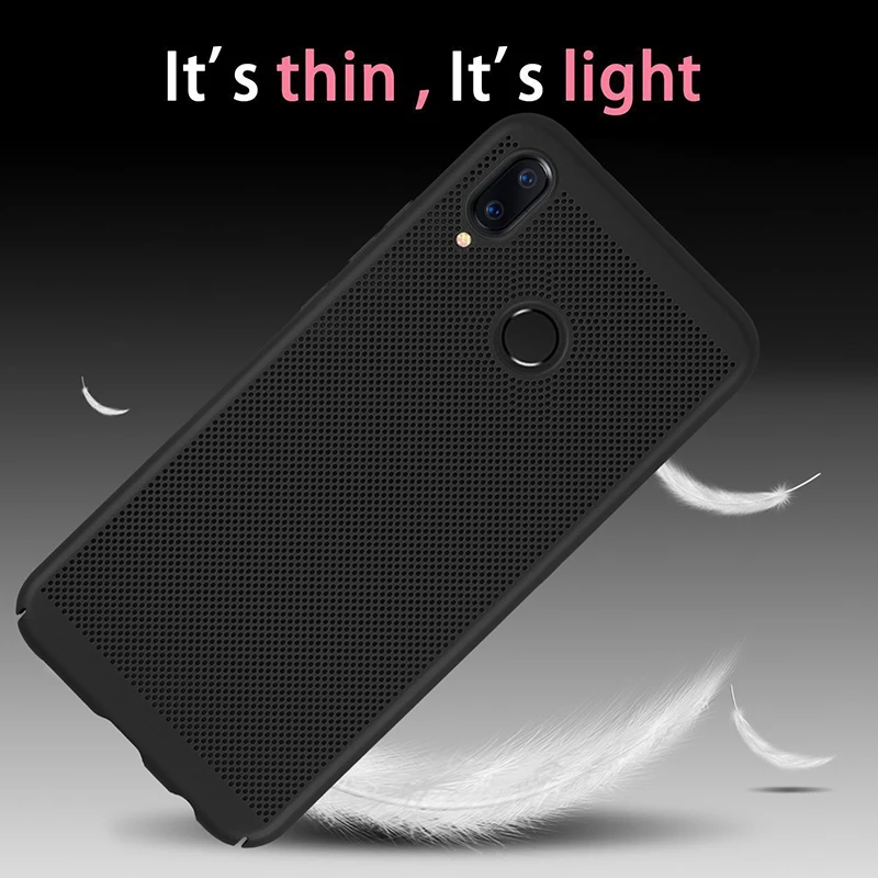 Сетчатый чехол для телефона Xiaomi Pocophone F1 Max 2 3pro Тонкий тепло корпус охлаждения