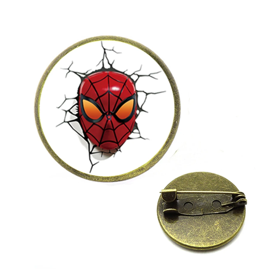 16 стилей женские классические Spider man насекомые булавки для мужчин декольте