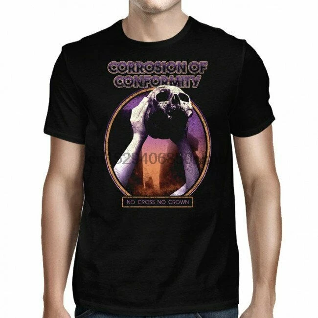 Коррозия соответствия нет Креста короны футболка S-2XL Новый Официальный JSR Merch |