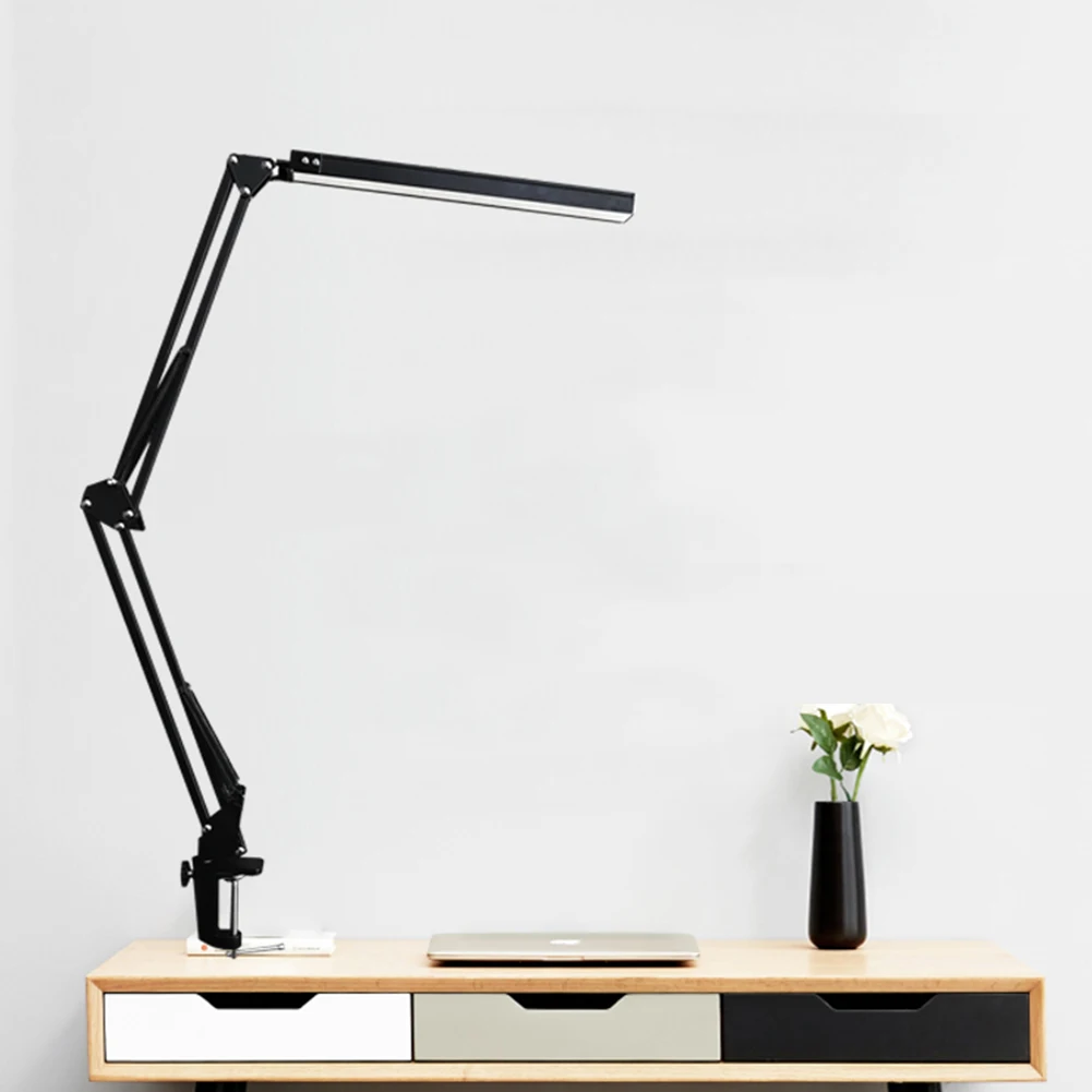 Складная Лампа для чтения с длинной рукояткой и зажимом глаз 3 режима