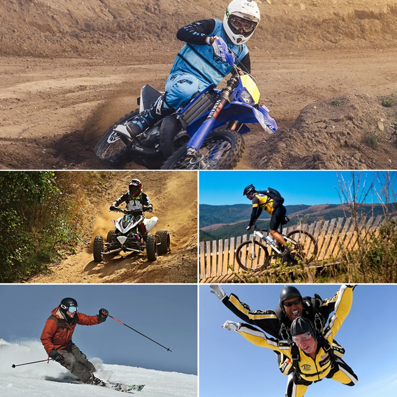 Солнцезащитные очки для мотокросса с пленкой на разрыв Защитные езды мотоцикле |