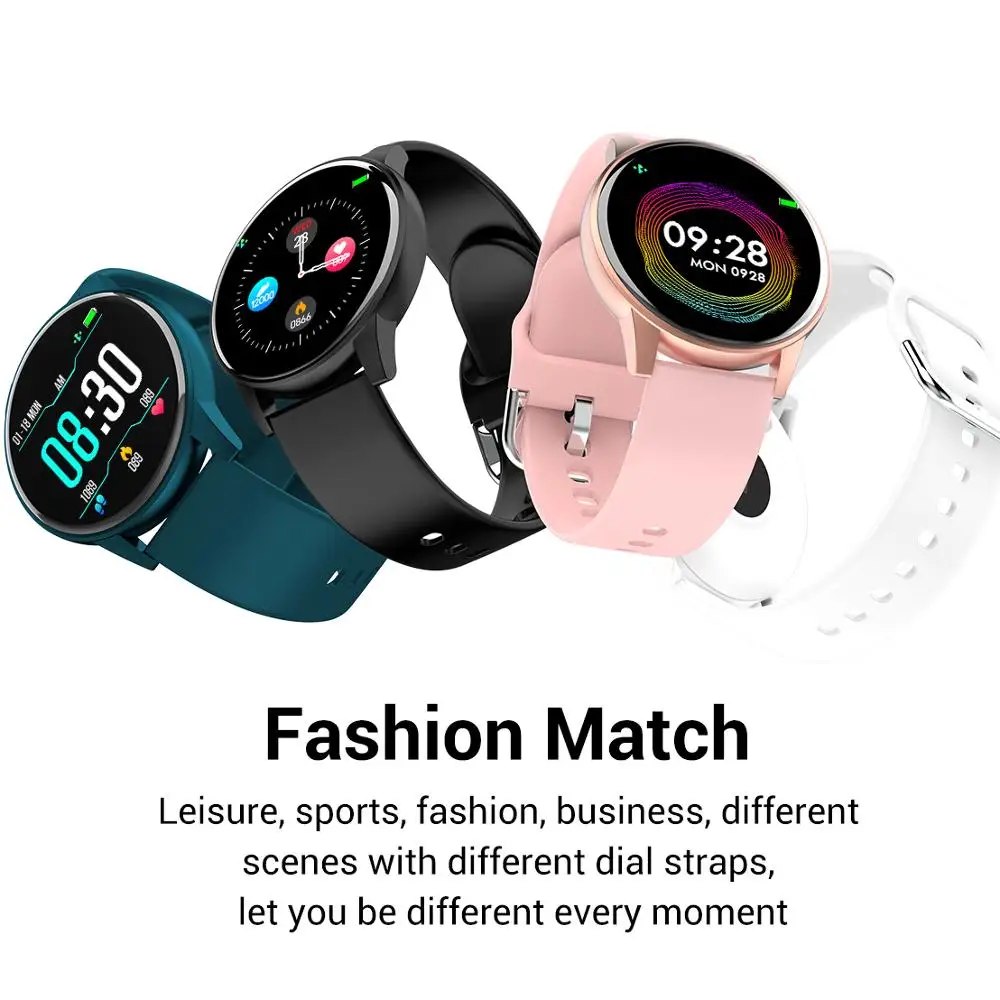 KINGNUOS New fashion multifunctional men's and women's smart watch bracelet heart rate meter pedometer health watch