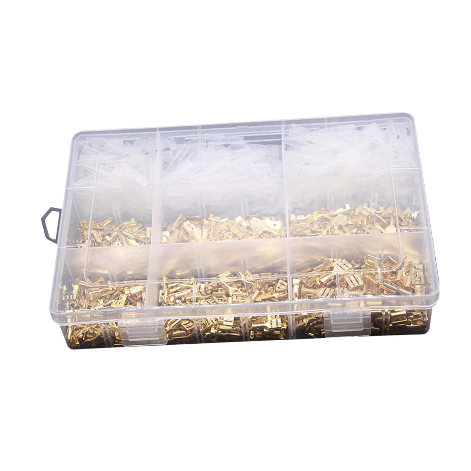 

900x 2,8/4,8/6,3 мм Изолированная обжимная Клемма для проводов, оболочка для разъема, универсальная пружинная вставка, быстрая простая клемма