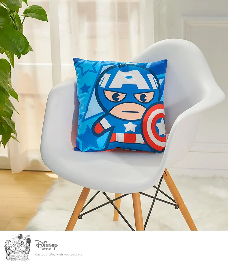 Disney мультфильм Подушка диван офис Удобная подушка спинка кровати модная подушка для автомобиля 40*40 см