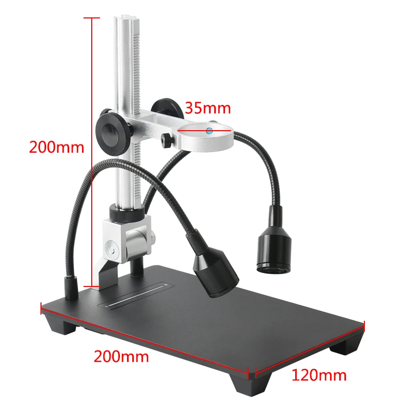 

16MP 1080P 1/3 inch Digital Video Microscope Camera 5x-528X Zoom HDMI Microscope TF memory card For PCB Phone Soldering Repair