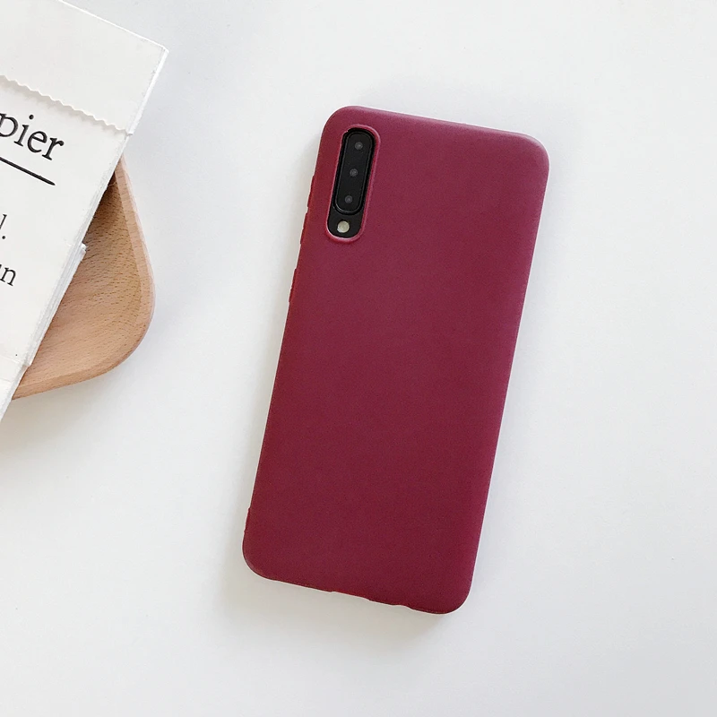 Чехол для Redmi Note 6 Pro силиконовый матовый чехол задней панели телефона Xiaomi Xiomi Note6