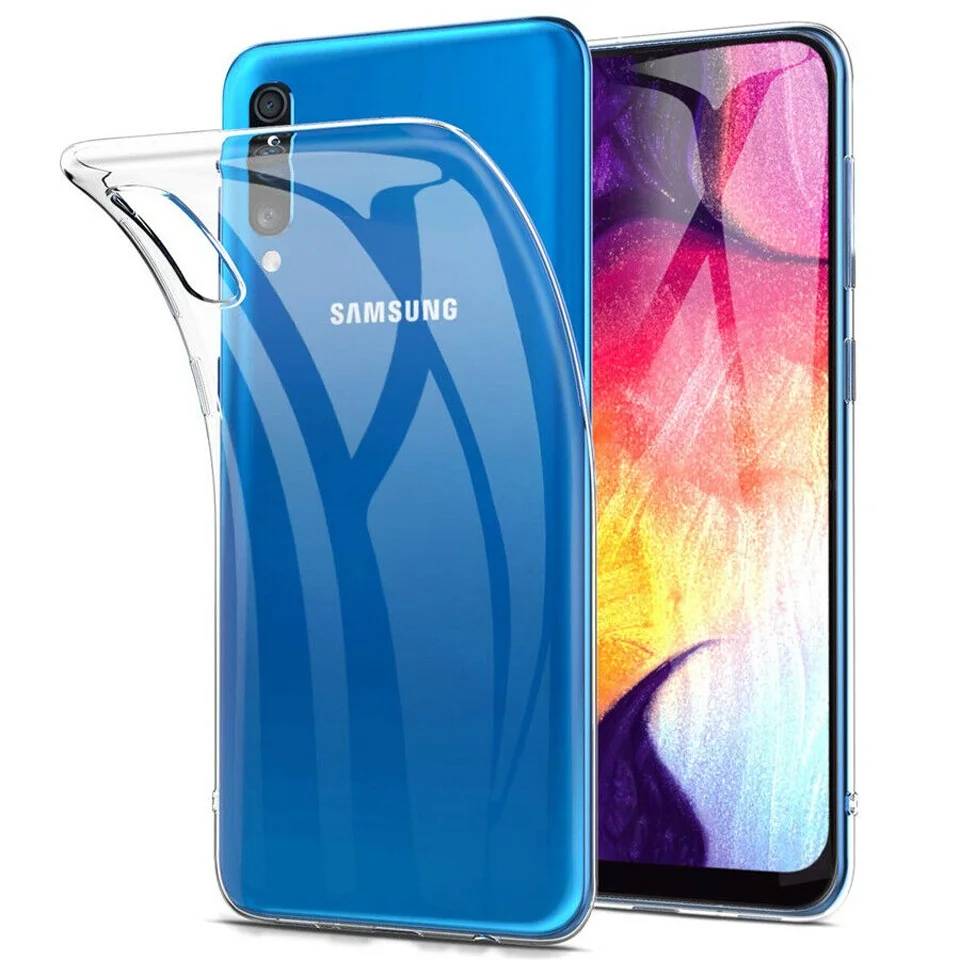 clear case Для samsung Galaxy M10 M20 M30 A10 A20 A30 A40 A50 A70 Чехол Ультра Тонкий Мягкий ТПУ силиконовый чехол Прозрачный чехол для телефона - Цвет: clear case
