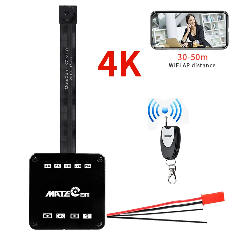 

Видеокамера Wi-Fi H.265, 4K, 2160P, 60fps, 13 МП, 2k, Full HD, беспроводная, P2P