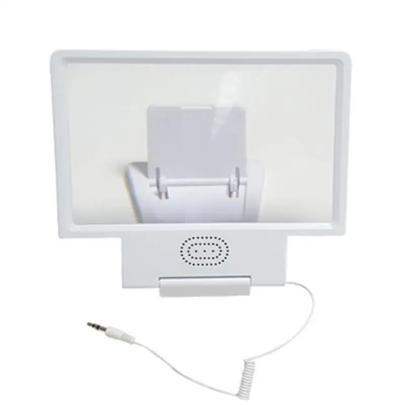 В виде бабочек новинка 12 дюймов мобильный телефон 3D Экран видео лупа с Динамик