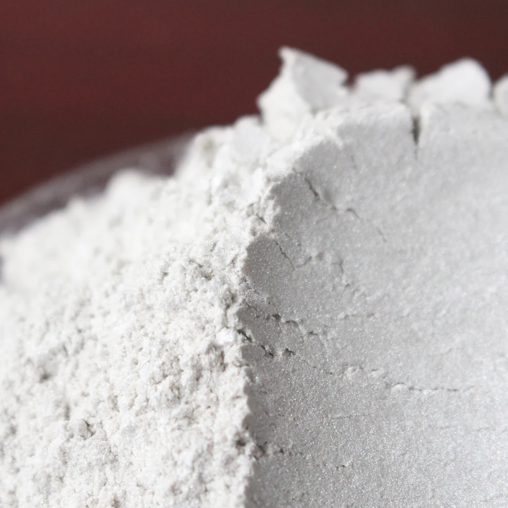 Серебристый белый жемчуг пигмент минеральная пудра Mica порошок DIY краситель для