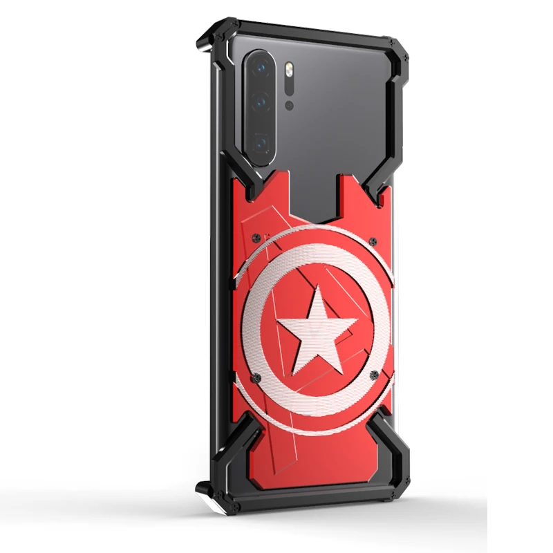 Captain Чехол для Xiaomi Redmi Note 8 Pro Note7 RedMI 7 6 5X 5S Plus 4X K20 Pro модный классный Алюминиевый металлический чехол с изображением капитана США HP101 - Цвет: Captain