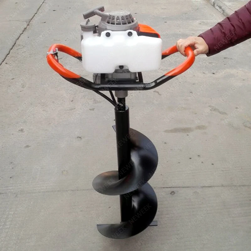 

NEWEEK hand ground drill earth auger earth boring machine