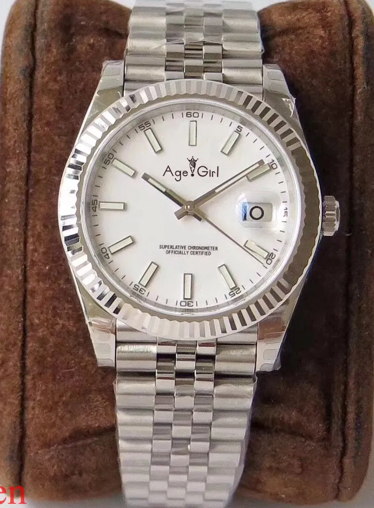 

Classic New Automatic Mechanical Men Sport Watch Datejust Stainless Steel Sapphire Black Blue Grey Red White Watches 36mm