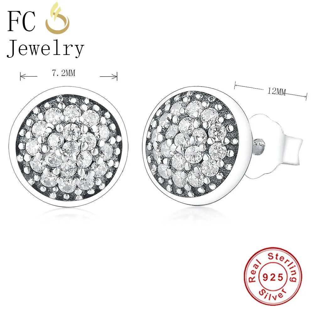 FC ювелирное изделие из стерлингового серебра 925 пробы минималистичные маленькие