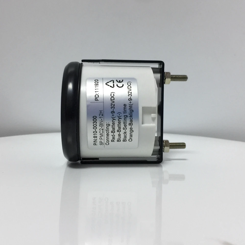 Новый 52 мм 2 &quotизмеритель часов 12-часовой формат с красной подсветкой (по