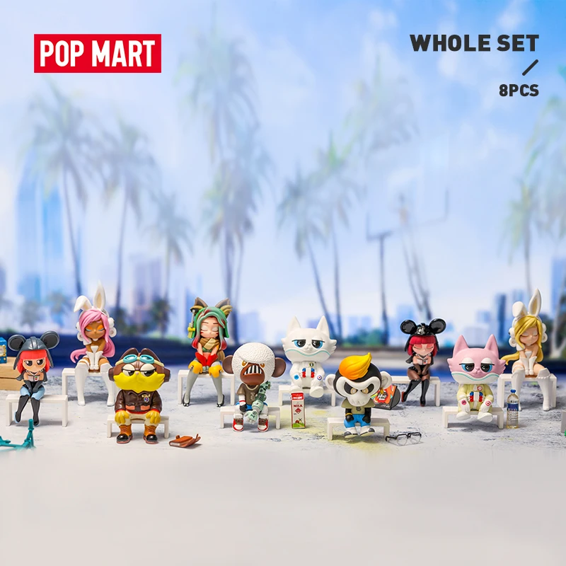 Поп MART Вся коробка coolrainLABO всем нужно время перерыва серии глухая Кукла бинарные