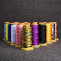 19 colors 0 5mm 600mroll polyester wire thread cords beading cord necklace bracelets waxed string cord for jewelry making diy