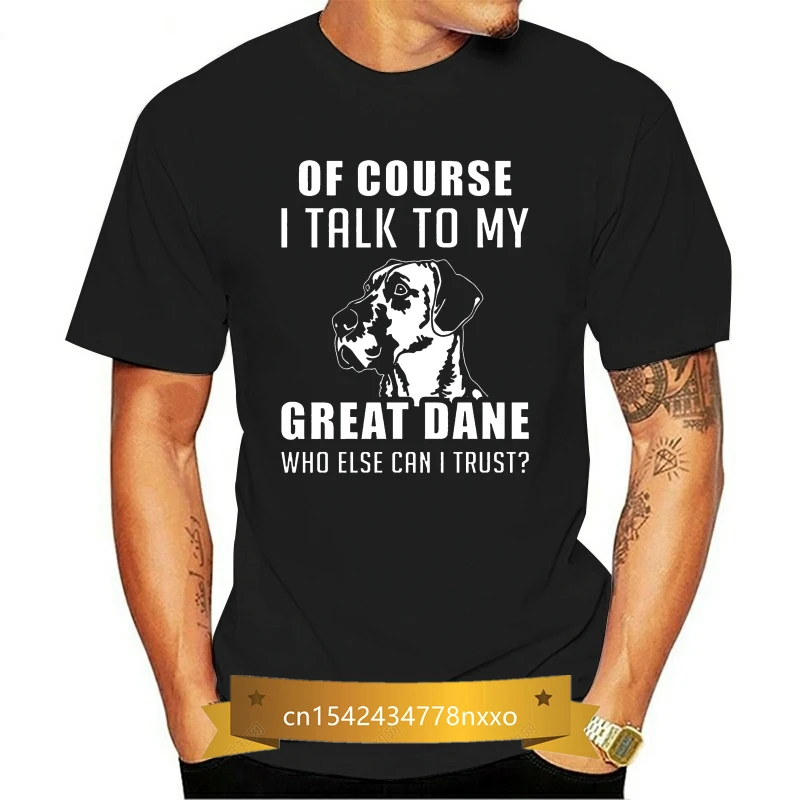 

Men's Great Dane t shirt Customized Short Sleeve plus size 3xl Pictures Fitness fashion summer Formal shirt