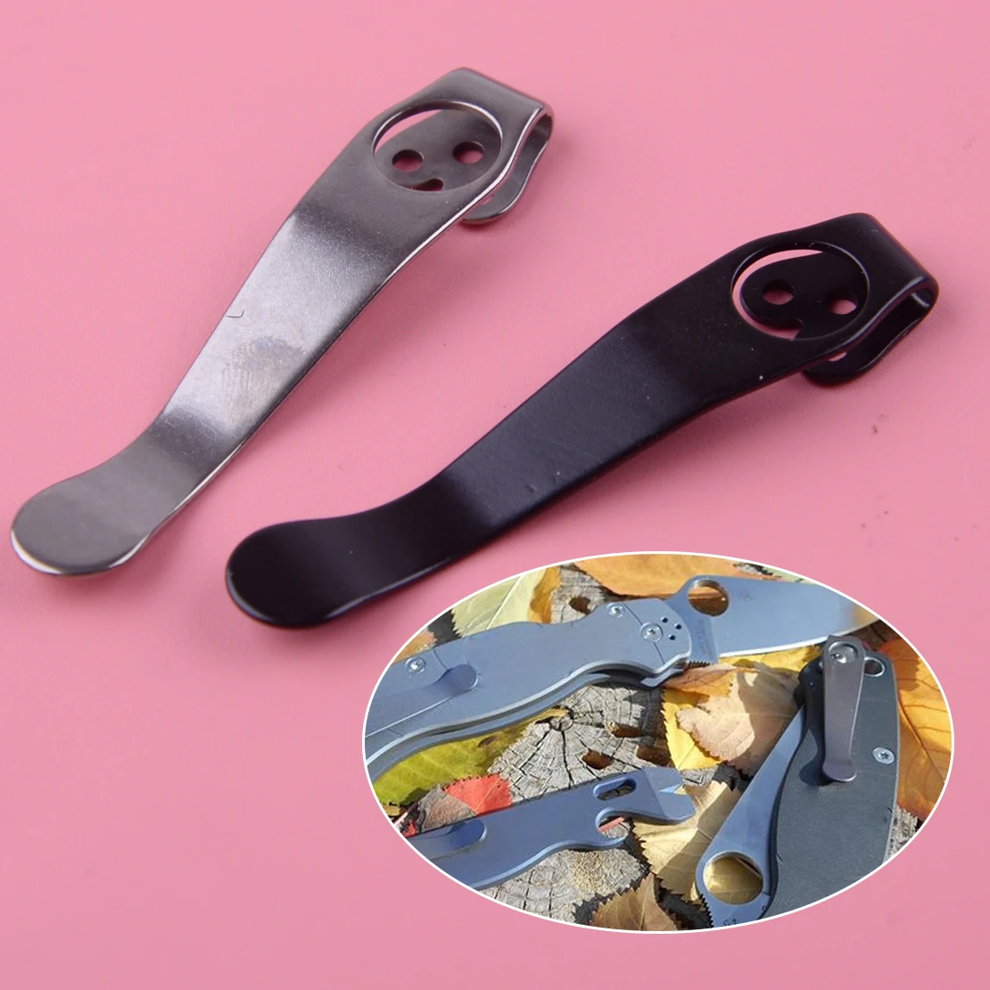 Прочный зажим для задней панели LETAOSK из титанового сплава черный/серебристый |