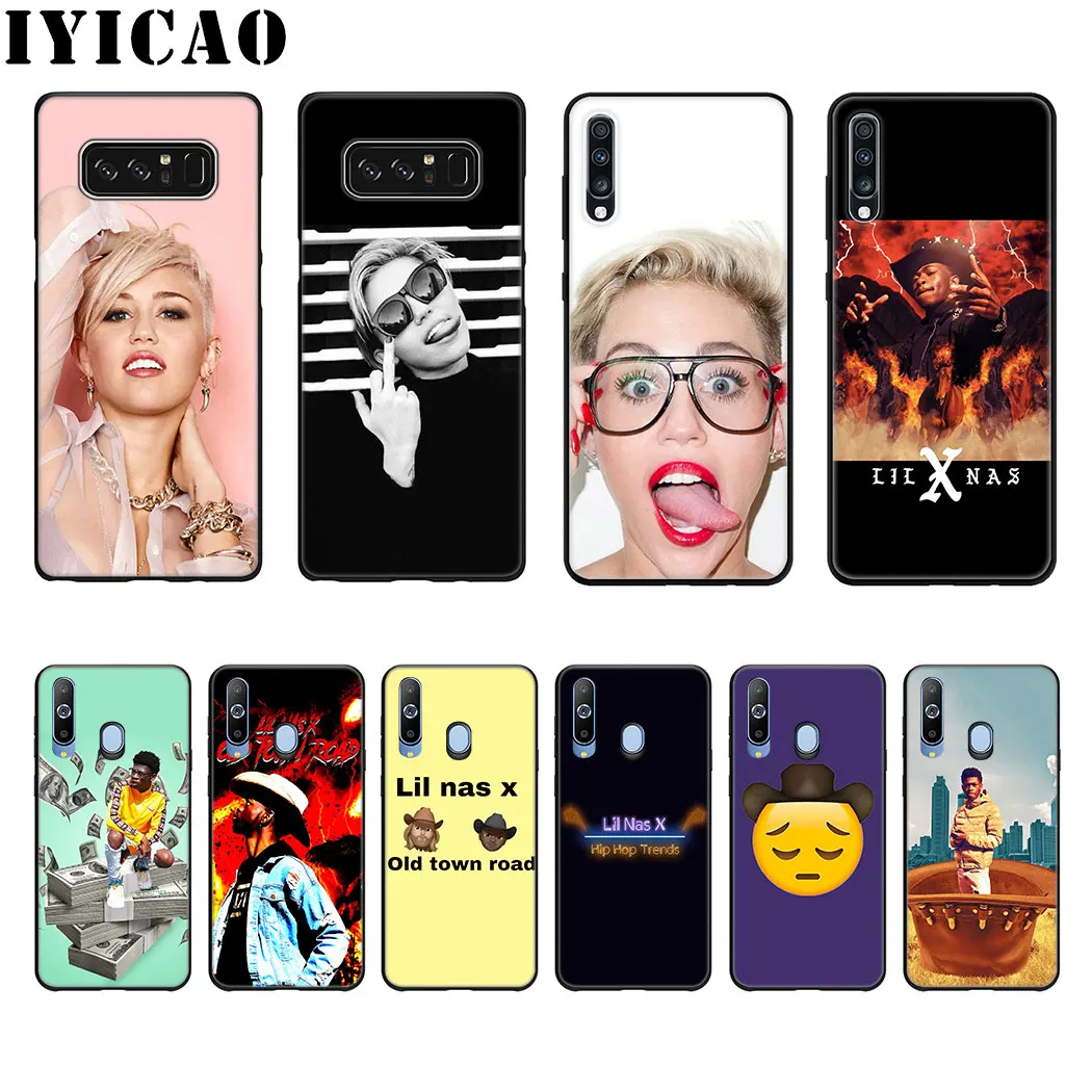 Силиконовый чехол Singer Miley Cyrus для Samsung Galaxy Note 10 Plus A50s A40s A30s A20s A10s TPU обложка.