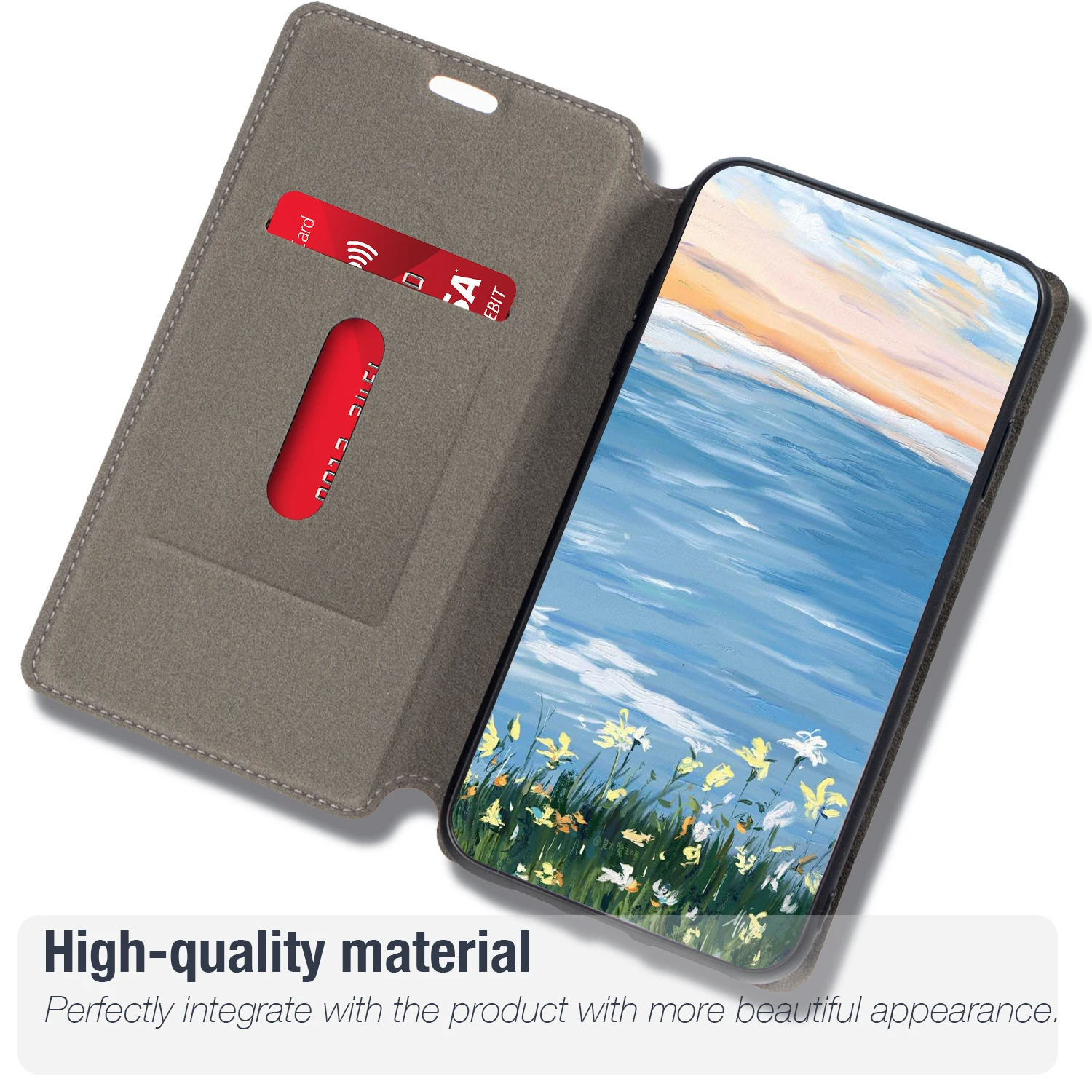 for infinix hot 2 x510 case fashion multicolor magnetic closure leather flip case cover with card holder 5 0 inches free global shipping