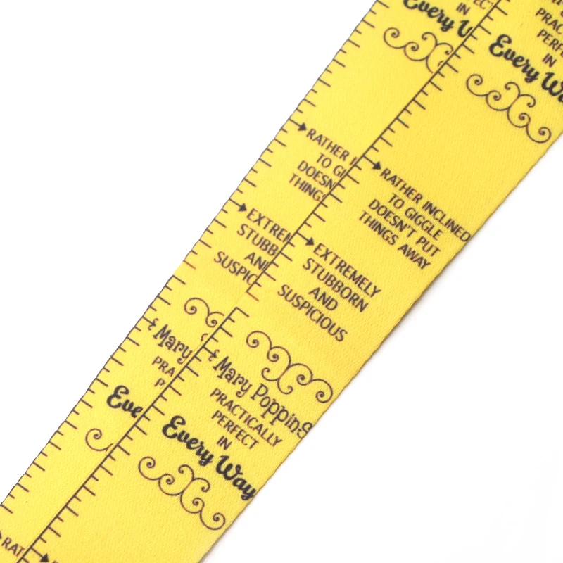 Желтый ремешок для ключей CA120 удостоверения личности держатель мобильного