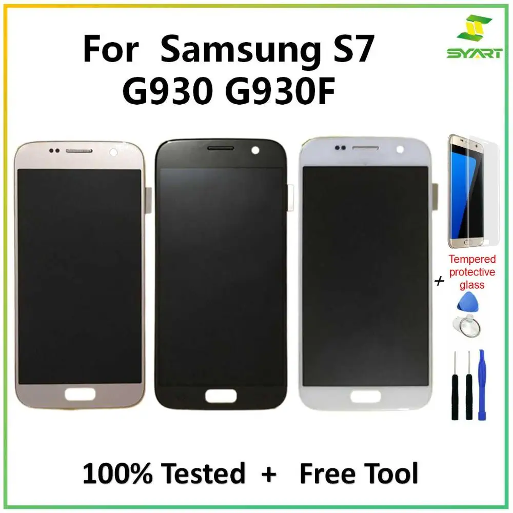 Экран для Samsung Galaxy S7 G930 OLED ЖК дисплей сенсорный дигитайзер сборка G930F G9300 SM