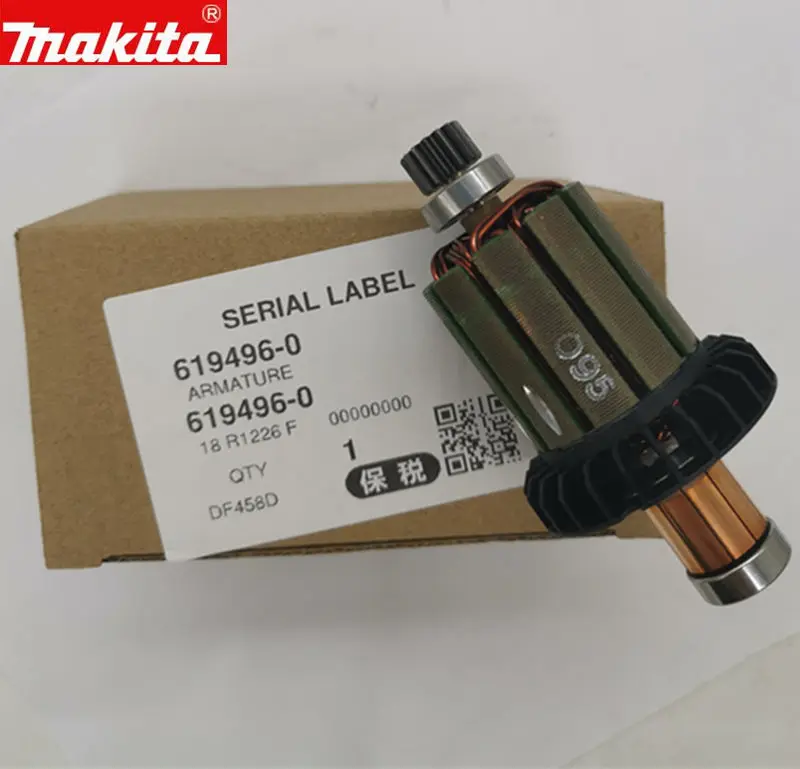 MAKITA 619496 0 619301 1 роторный двигатель DC18V для DDF458Z DF458D DDF458RFE DHP458 BHP458 DDF458 BDF458 BDF458RFE BDF458Z