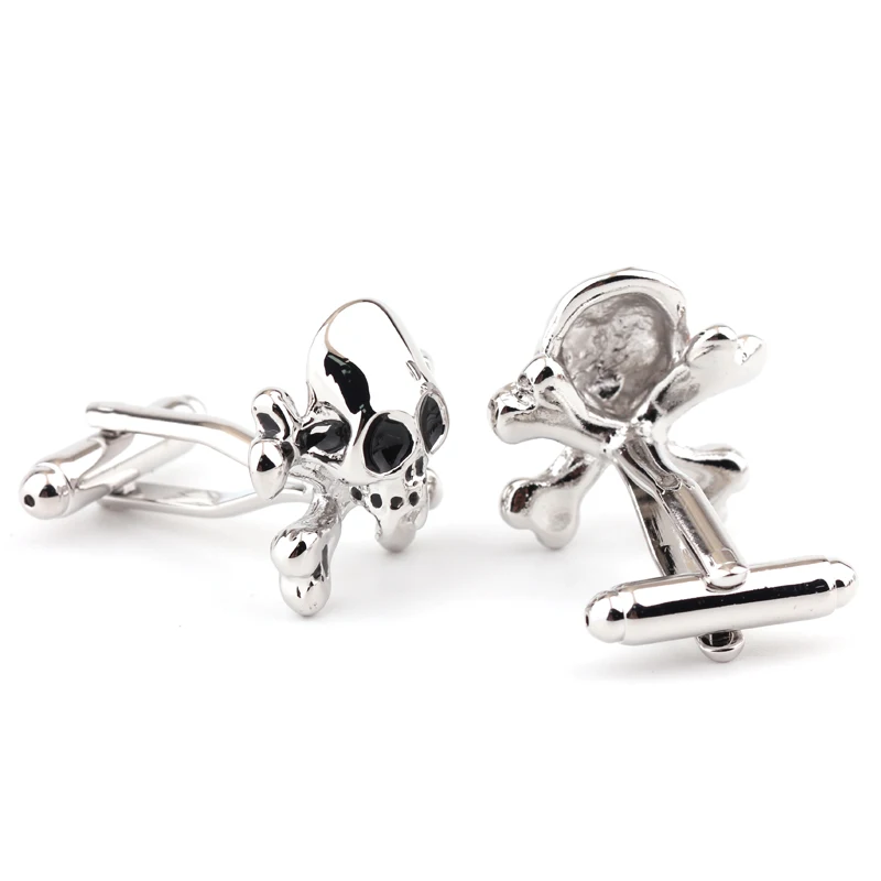 Запонки в форме черепа мужские рубашки запонки из лака выпекающие краски