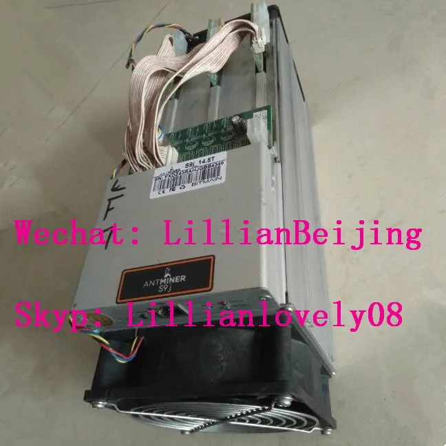 Майнер AntMiner S9j 14 5 T Asic для биткойнов майнинга BTC или bitmain s9i