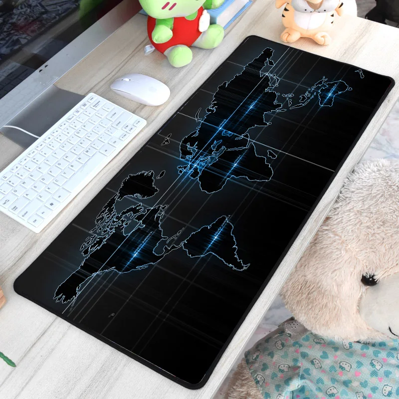 300X600X2MM Mairuige крутая креативная карта с рисунком коврик для мыши Xxl резиновый ПК Компьютерная игра игровой коврик для мыши для украшения настольного коврик для геймера - Цвет: 300X600X2MM