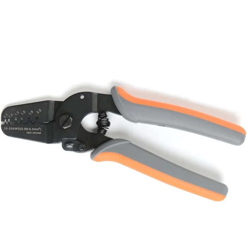 IWS-2820M Crimping Tools for JAM Molex Tyco Terminal and Connector Multi-Function Wire Stripper Cable Cutter Plier | Инструменты