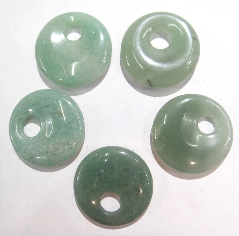 Оптовая продажа подвеска пончик из натурального индийского агата 30 мм 15