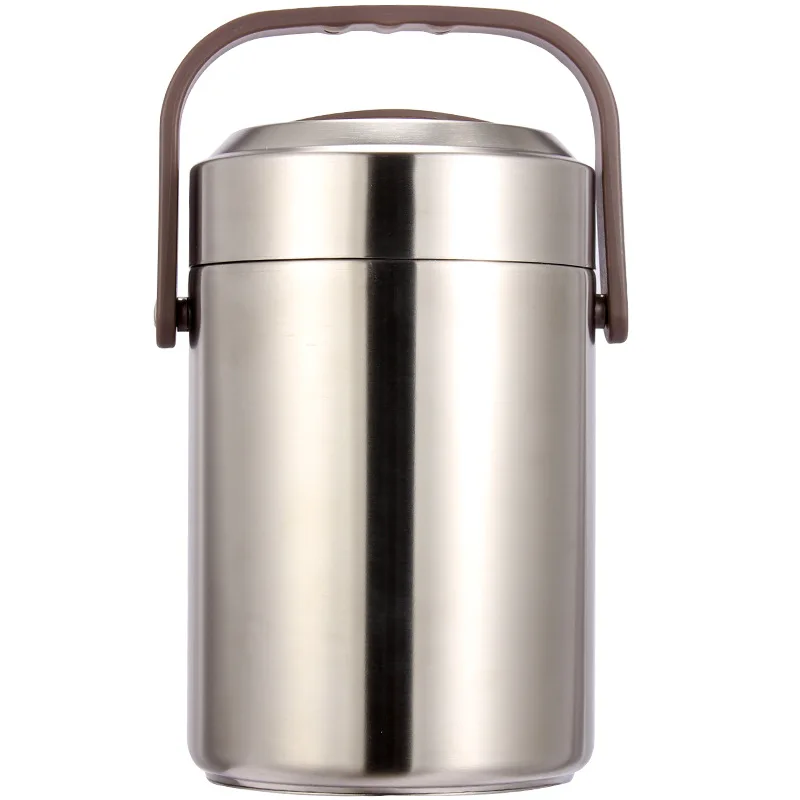 

1.5L/2L/2.6L Big Capacity Stainless Steel Super Long Insulation Lunch Box Adult Student Bento Box Lunch Bucket