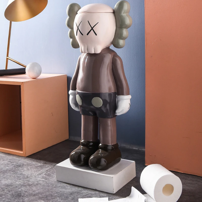 

Kwas Personality Creative Box Large Resin Craft Home Shopping Mall Restaurant Decoration Tissue Pumping For Home Interior