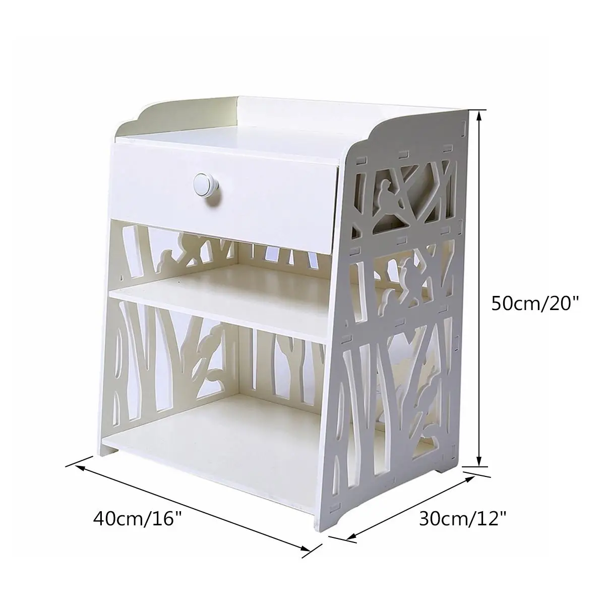 

Nightstands Bedside Table Storage Cabinet Bedroom Furniture Nordic Apartment Bedroom Nightstands Nordic White Bedside End Table