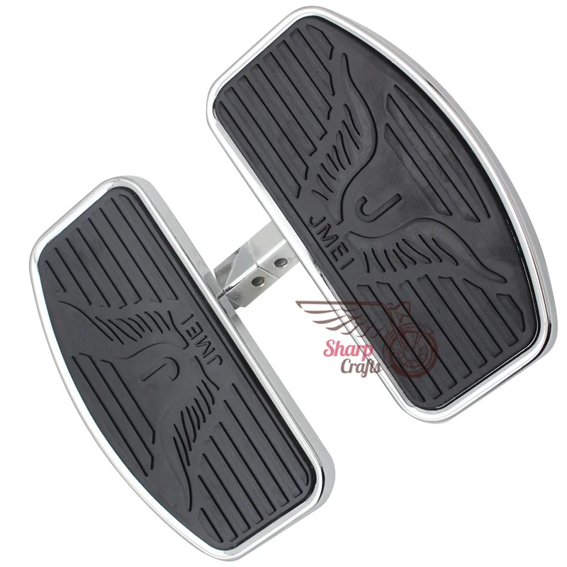 

Аксессуары для мотоциклов изготовленные на заказ орел узор спереди половицы Райдер подножки для Honda Shadow классический ACE VT400 750