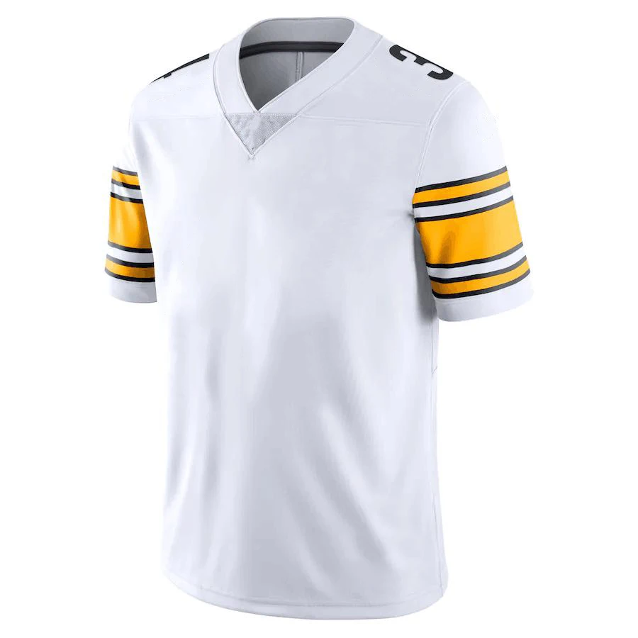 Мужская футболка для американского футбола стежка Питтсбург футболки фанатов