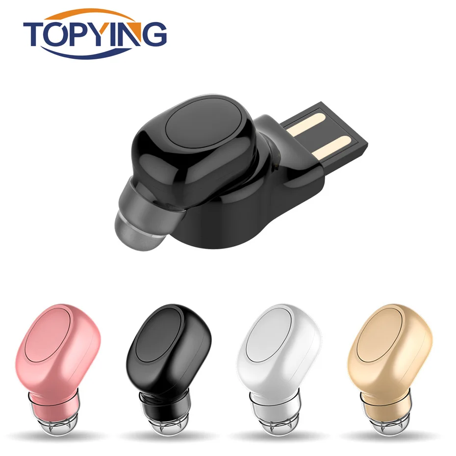 TOPYING Новое поступление USB зарядка мини беспроводные Bluetooth наушники с микрофоном
