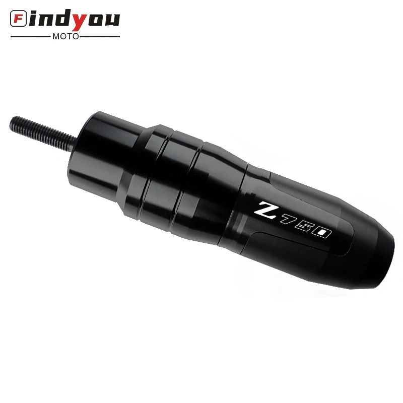 Черная Алюминиевая амортизирующая накладка на Мотоцикл с ЧПУ ползунок защита от