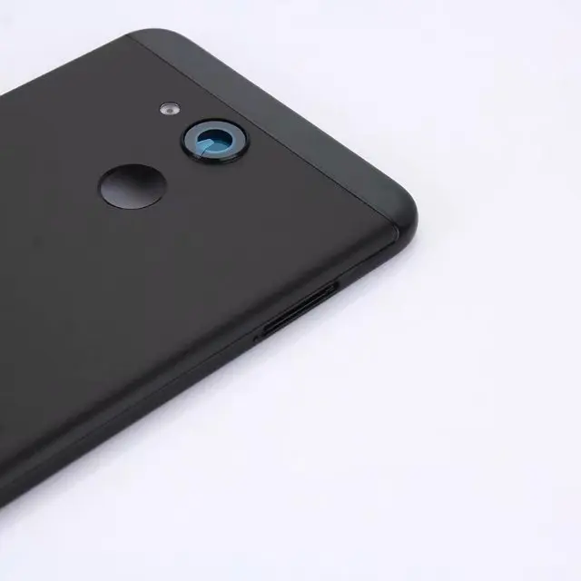 Чехол на заднюю крышку для Huawei Honor 6C Pro/Honor V9 Play металлическая задняя дверь ремонт батарея чехол+ кнопки камеры стекло