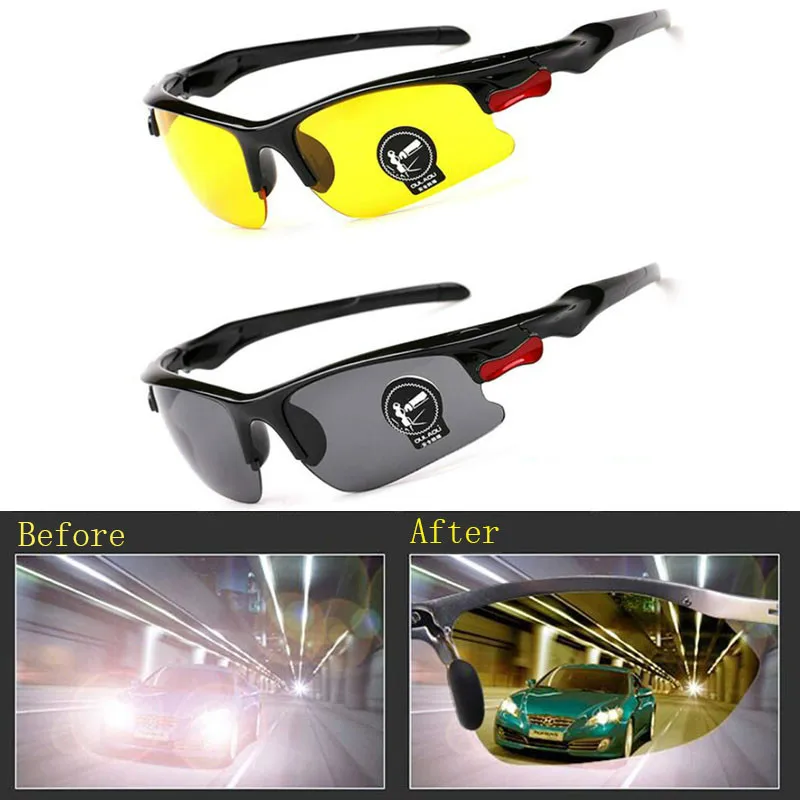 1 x Yellow Glasses Военные мотоциклетные очки, Мото очки, пуленепробиваемые армейские поляризационные солнцезащитные очки для охоты, стрельбы из воздушного ружья, велосипедные очки для улицы - Цвет: 1 x Yellow Glasses