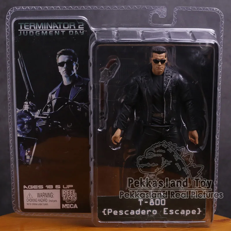 Фигурка эндоскелет NECA The Terminator T 800 1000 ПВХ коллекционная игрушка 7 дюймов 18